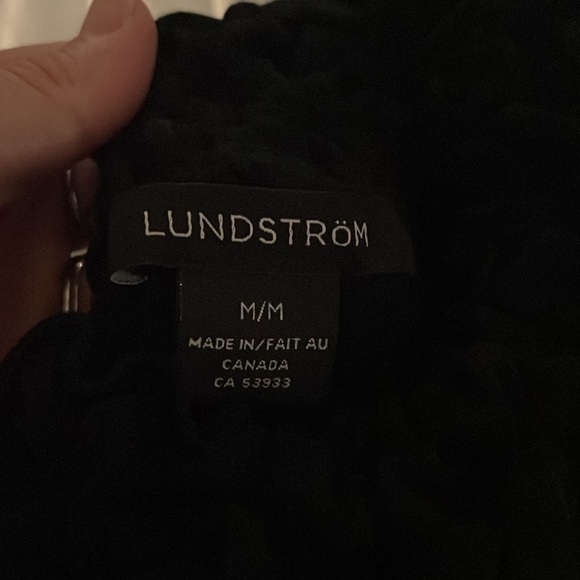 Lundstrom black turtleneck top - Picture 3 of 3
